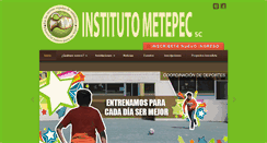 Desktop Screenshot of institutometepec.com